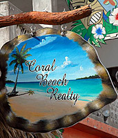 Ambergris Caye: Airbrush gemalte Schilder � N.Bruhn/CariLat